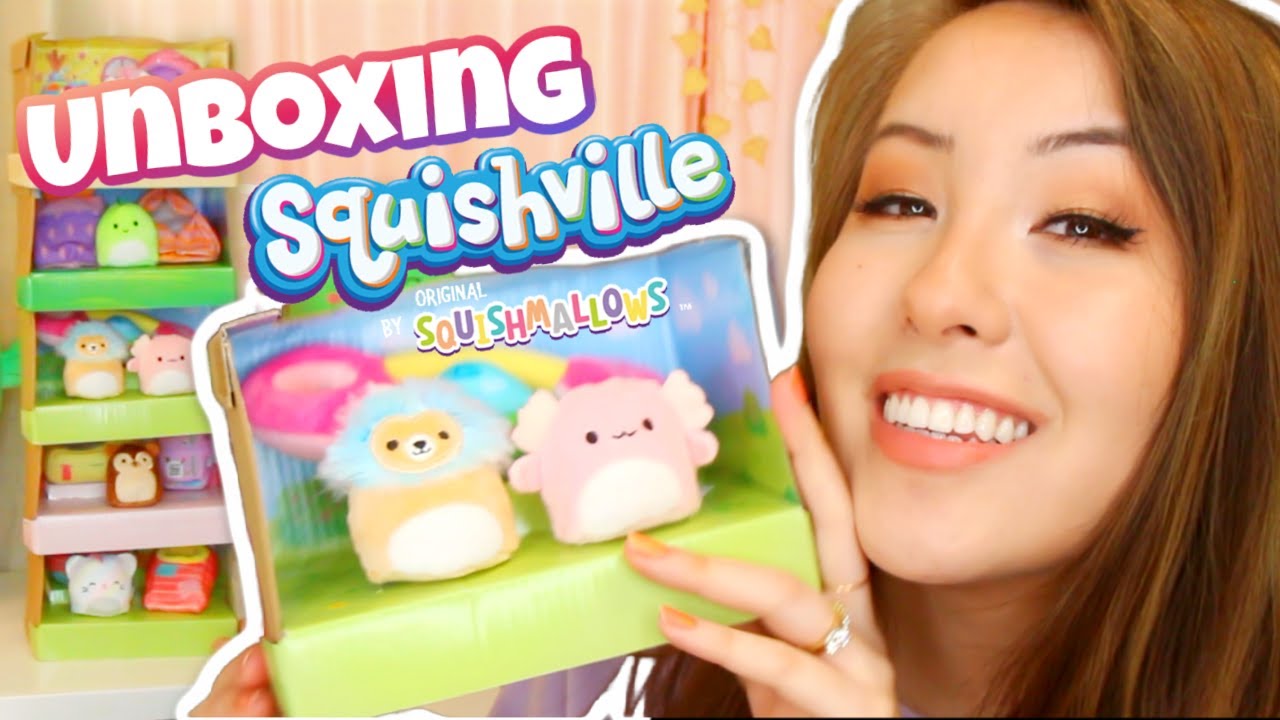 Squishmallows Squishville Advent Calendar Plush Unboxing Review