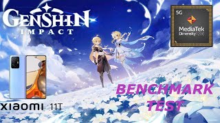 Genshin Impact Benchmark Test | Xiaomi 11T (Dimensity 1200) | Cheap $195 Phone to run at 60FPS?