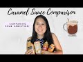 CARAMEL SAUCE COMPARISON | NESPRESSO RECIPES | Compare Four Different Caramel Sauces for your Latte