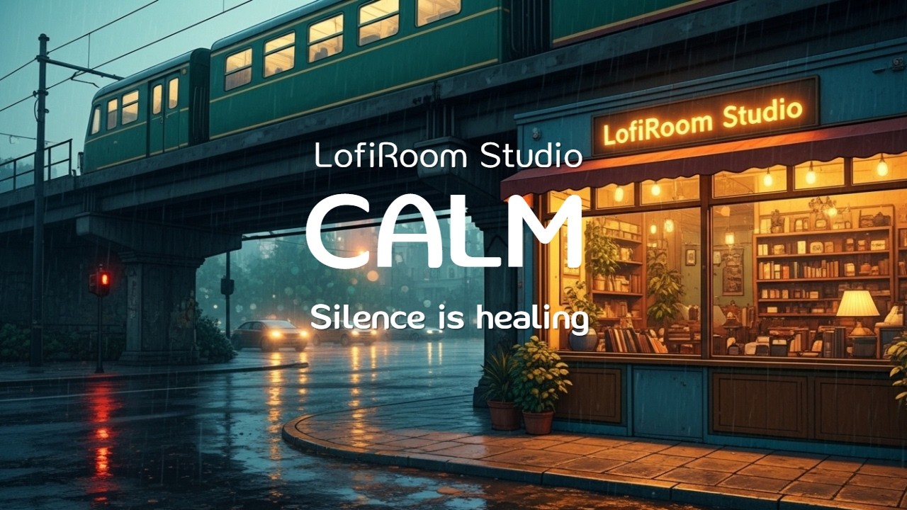 듣기만해도 힐링이되는 음악🕊️ Stillness is healing. Let lofi music and the rain do what words cannot🌧️