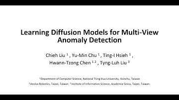 [ECCV 2024] Learning Diffusion Models for Multi-View Anomaly Detection