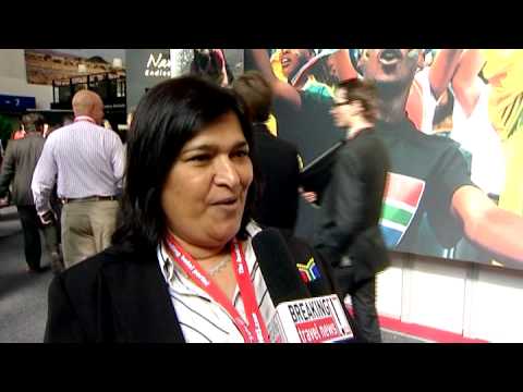 Roshene Singh, Chief Marketing Officer, South African Tourism @ ITB 2010