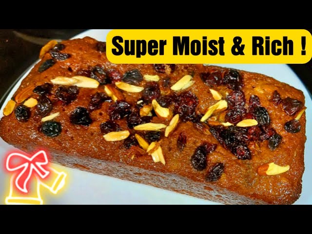 Eggless Christmas Plum Cake Recipe with Rum in Tamil - Moist Rich Plum Cake - Christmas Fruit Cake | Food Tamil - Samayal & Vlogs