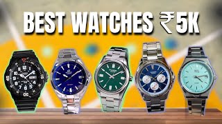 5 BEST Watches Under ₹5000 in INDIA (2024) - Timex, Titan, Casio, HMT