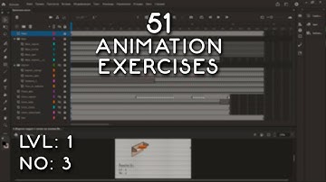 Level 1 No 3 | 51 animation exercises | by MasterDos