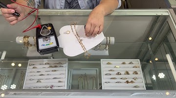 Đa năng khi kiểm tra nhiều loại trang sức