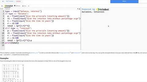 Compound Interest using Python