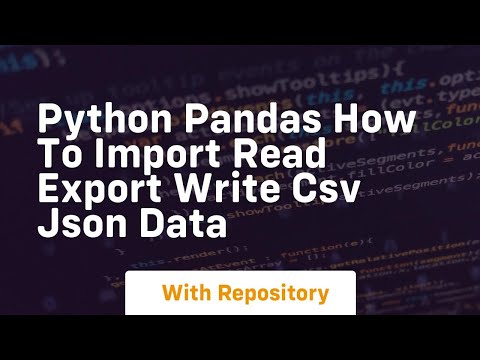 python pandas how