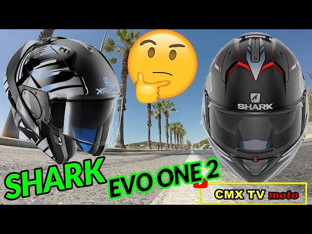 Revisión del casco modular Shark Evo-One 2 - en Billys Crash Helmets