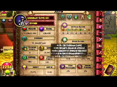 Best gear option stats