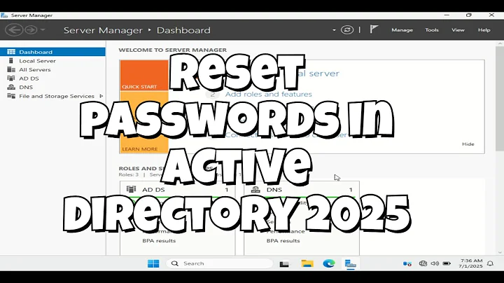 How to reset passwords in Active Directory in 2026. Step-By-Step