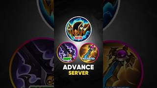 New Item Adjustments In Advance Server