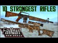 10 STRONGEST RIFLES (Non-Energy) in Fallout: New Vegas - Caedo's Countdowns