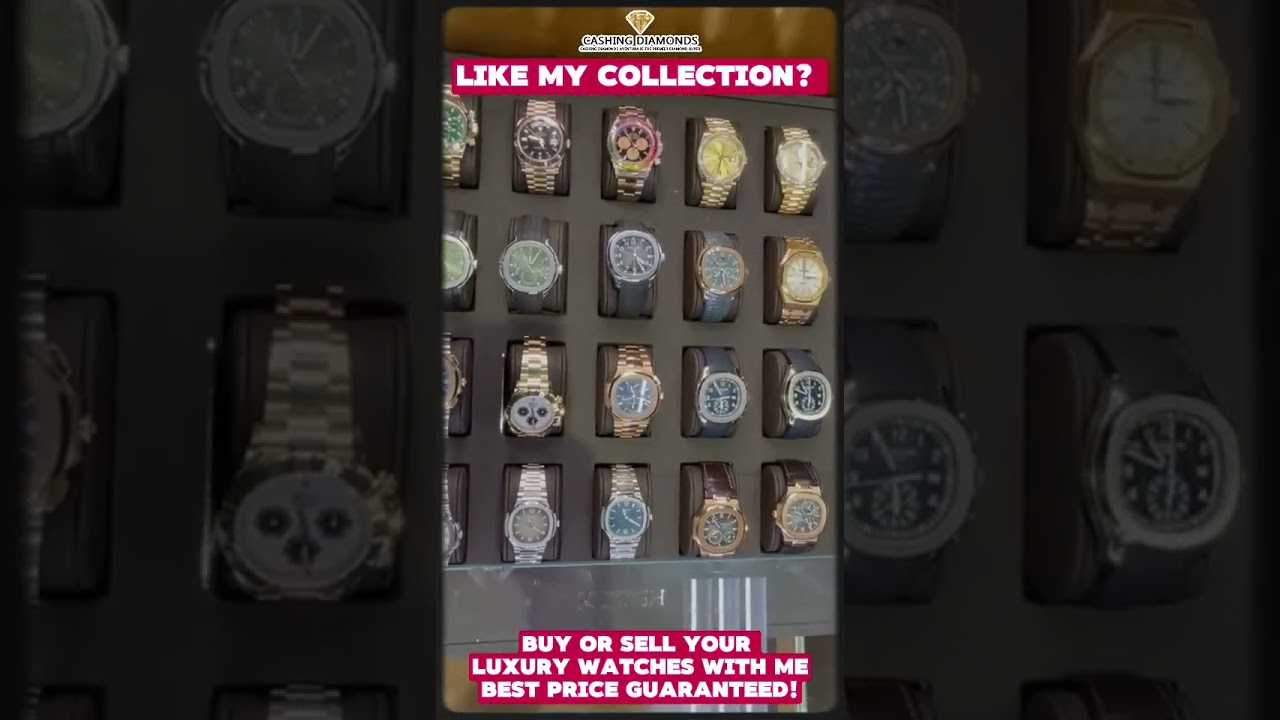 $1,000,000 Collection of Luxury Rolex Watches Only At Cashing Diamonds 