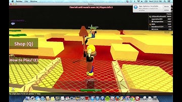 Roblox Spleef part 4 (1st spleef video)