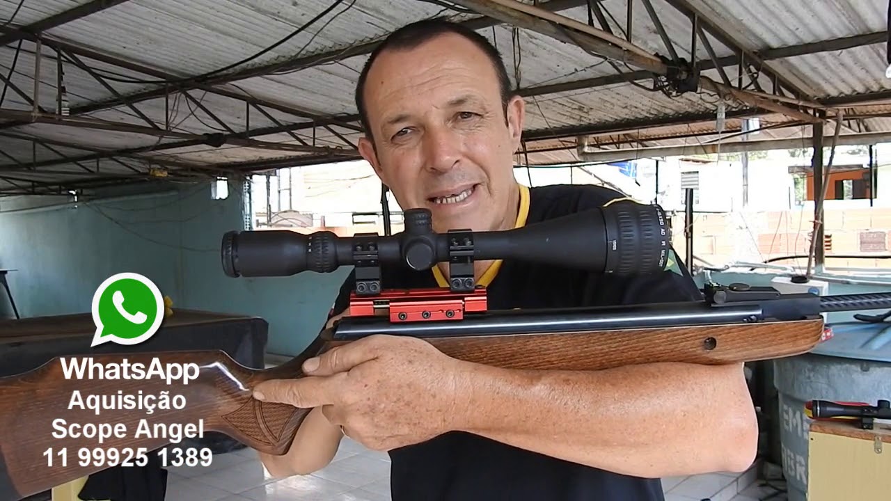 Mount de Absorção Scope Angel-Tiros a longa distância