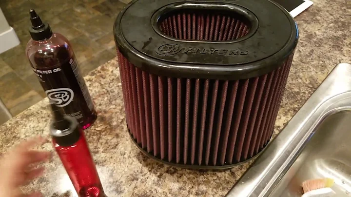 CLEANING THE S&B Filter!