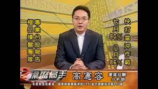 20180808 2230 高憲容 操盤高手