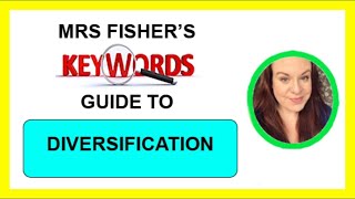Media Studies - Diversification - Key Words