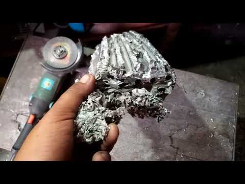 Медь из радиатора