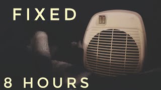 0°C outside and you are near the fan heater... | heater sound, white noise, relaxing, sleeping, screenshot 2