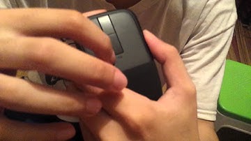 Microsoft arc touch mouth problem