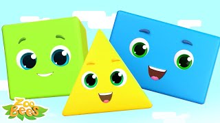 Shapes Song, We Are Shapes and Learning Video for Toddlers