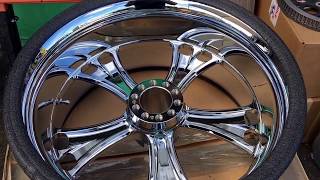 Performance. Machine. Gasser wheel chrome Suzuki M109r M1800r www.customcruisers.com 01773835666