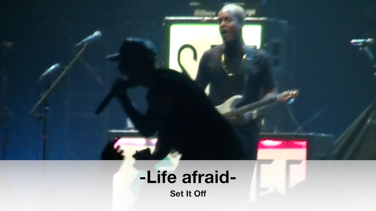 Set It Off au centre vidéotron, le 13 mars 2017-Life afraid-