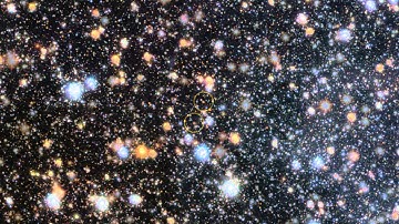 Cross-fade video comparing views of the Trifid Nebula in visible and infrared light