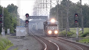NS Intermodal flys through Bound Brook