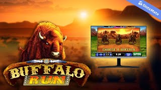 Buffalo Run Slot by Intervision Gaming (Desktop View)