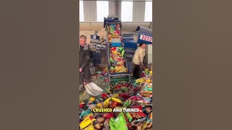 Turning Expired Food into Gold 🌍♻️ | China’s Sustainable Recycling Model