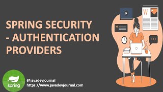 Introduction to spring security authentication providers Net Worth