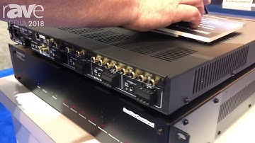 CEDIA 2018: AudioControl Exhibits THE DIRECTOR M6800 Matrix Switcher Series