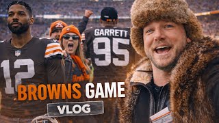 They Let Me On The Field At An Nfl Game Ultimate Browns Experience
