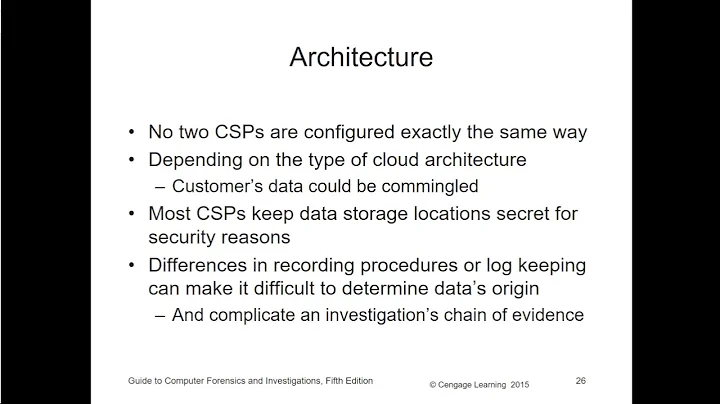 CF117 - Computer Forensics - Chapter 13 - Cloud Forensics