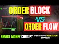 Order Block Vs Order Flow Trading Strategy Smart Money Concepts Institutional Trading Strategy