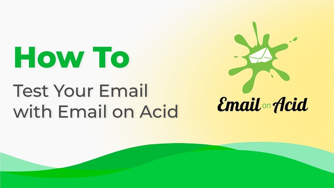 Comment tester votre Email avec Email on Acid