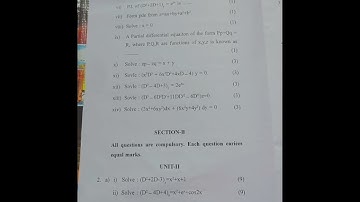 sem 2 maths paper cluster University of Jammu