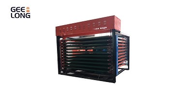 automatic melamine plywood hot press machine loading system