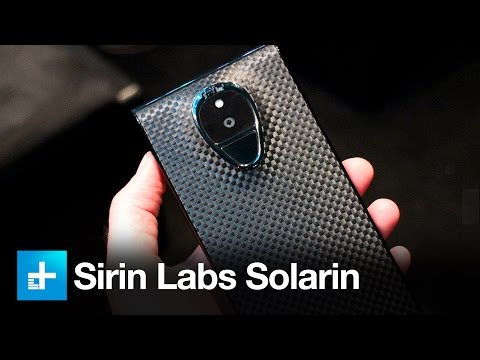 Video: Solarin Smartphone Was Presented In London At A Price Of $ 14 Thousand