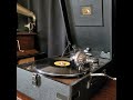 浜村 美智子 ♪ダーク・ムーン♪ 1957年 78rpm record. HMV Model No 102 Gramophone