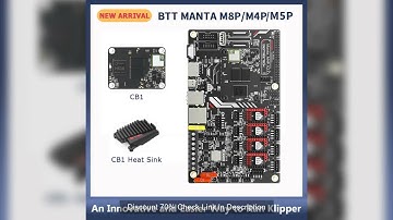 BIGTREETECH Manta M4P M8P M5P Motherboard 32bit With CB1 for Klipper Raspberry Pi CM4 Voron V0 Ender