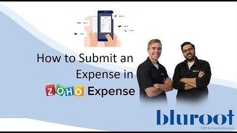How to Submit an Expense in Zoho Expense Desktop