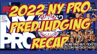 2022 IFBB New York Pro Prejudging - Recap by Anything Bodybuilding 2,531 views 2 years ago 8 minutes, 8 seconds