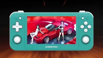 ANBERNIC RG505 Handheld Game Console 4.95″ OLED Touch Screen Android 12 Portable Video Game Console