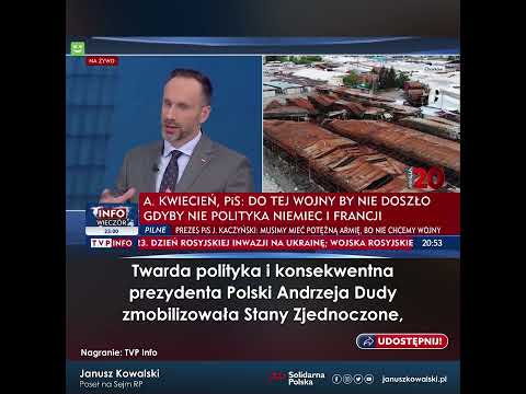 Dumny z prezydenta RP Andrzeja Dudy