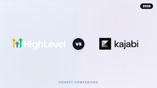 GoHighLevel vs Kajabi: Honest Comparison (2026) — CRM vs Course Platform