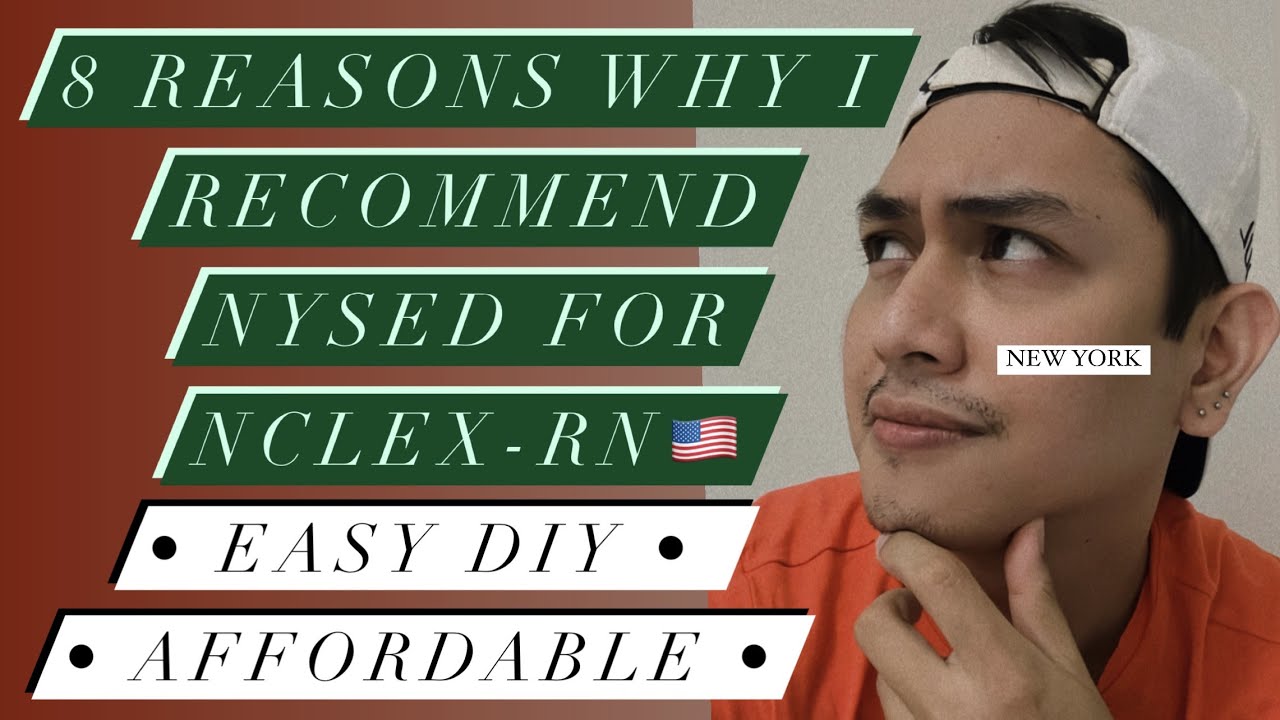 8 Reasons why I recommend NYSED | DIY NCLEX-RN | NY-BON | Pinoy Nurse